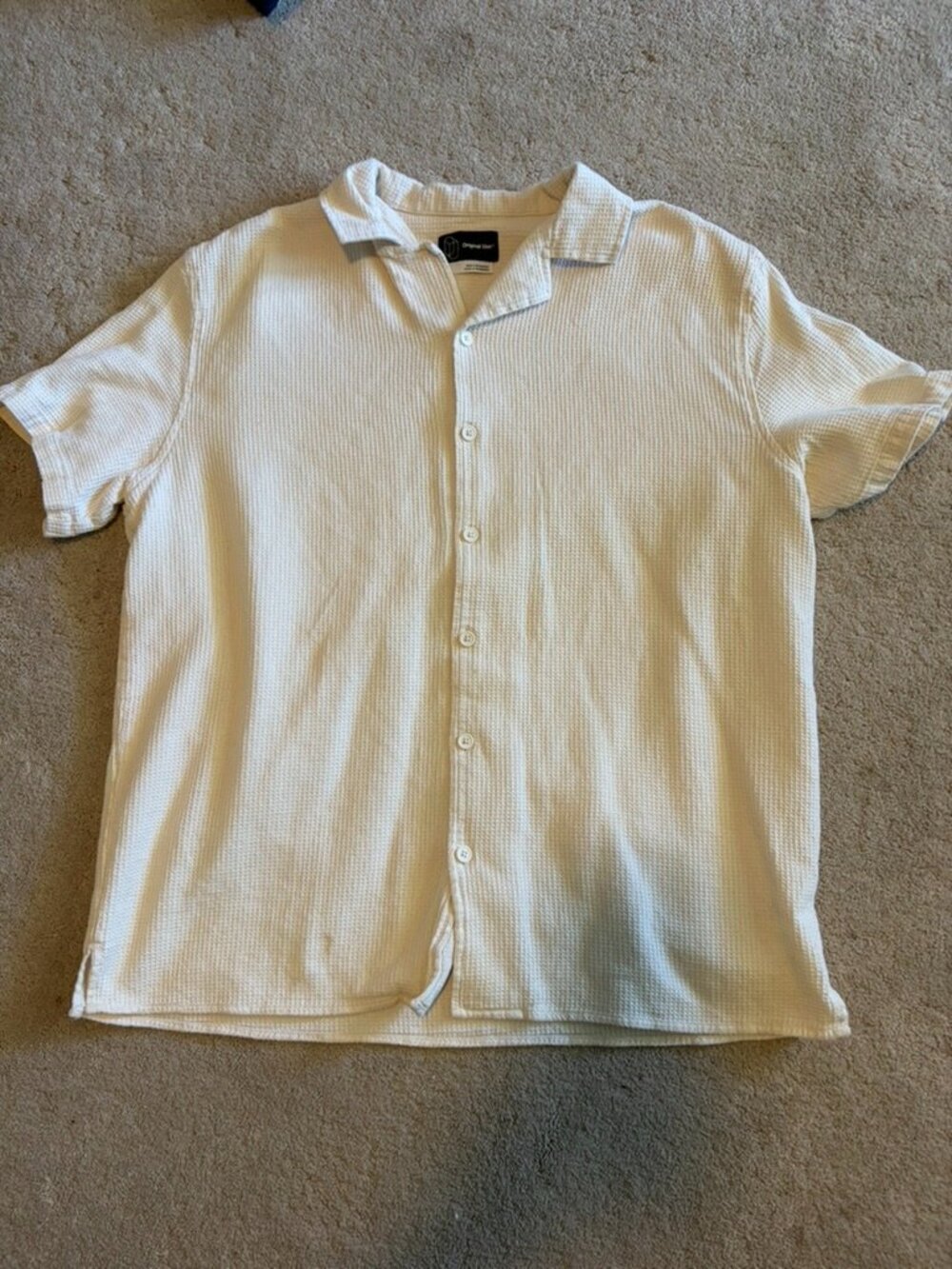 Original Use white button up shirt